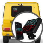 شاشة متحركة للسيارة بتقنية التحكم الصوتي من موچيبيك Voice-Controlled Animated Display for Cars by Mojipic