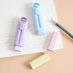 4pcs/pack Push-pull Erasers Retractable Eraser