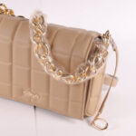 Bebe chica LG chain shoulder bag beige