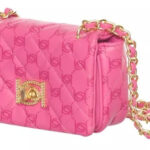 Bebe Liv Monogram Crossbody Rosado Barbie