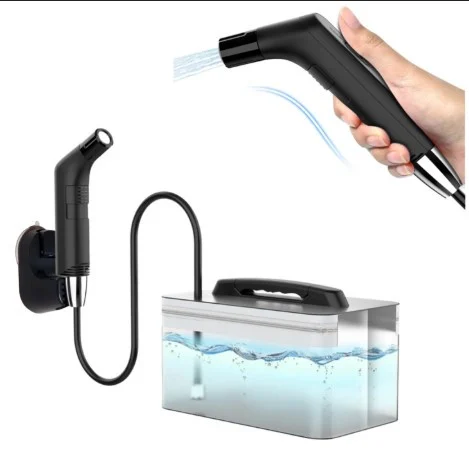 Green Lion Portable Travel Bidet - Black