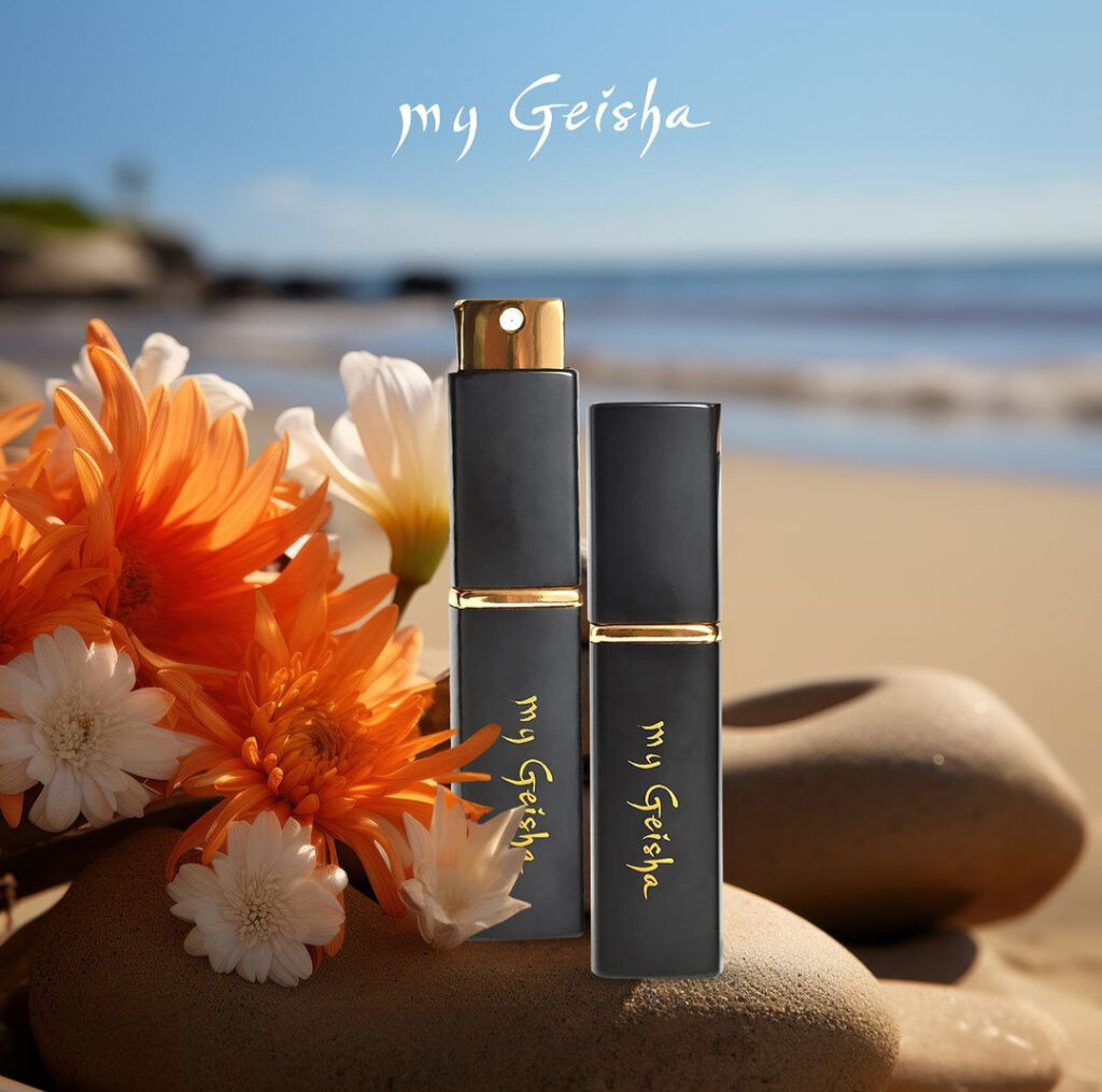 my Geisha Carnal Rose Rechargeable Pouch Black