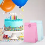 30pcs Pastel Gift Bags With Stickers