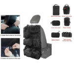 منظم تكتيكي لظهر مقعد السيارة Tactical Car Seat Back Organizer