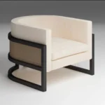 Distinctive and comfortable circular chair