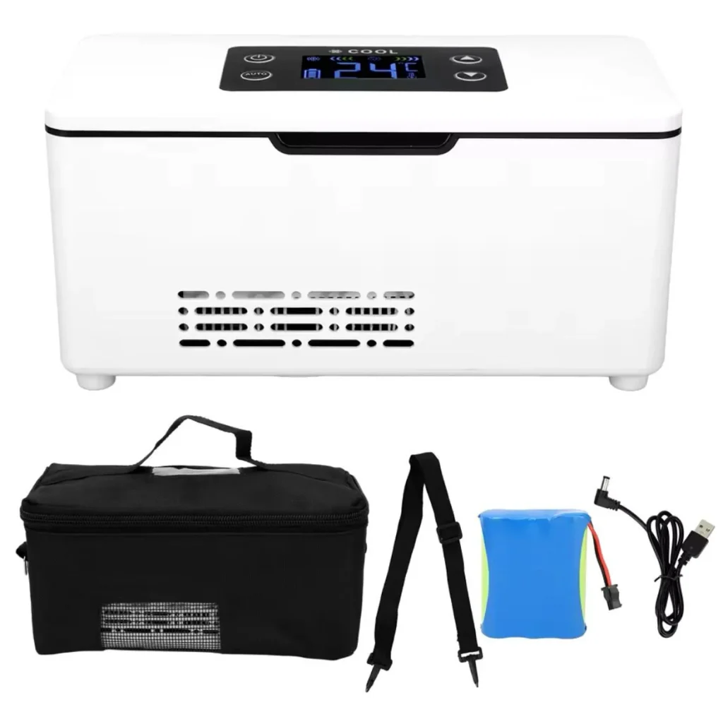 ثلاجة لحفظ الإنسولين والادويه Insulin and Medication Storage Refrigerator