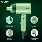 VGR Professional Hair Dryer V-421