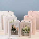 3-Pack Thickened Window Gift Bags