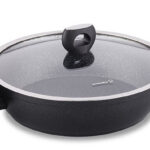 KORKMAZ NORA GRANITE LOW CASSEROLE 26x6.3 Cm