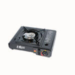 Single Stove (black) with Plastic Box