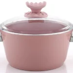 AVCI HOME MAKER CERAMIC COATING 20CM PINK CASSEROLE