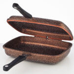 AVCI HOME MAKER  GRANITEC ROSEGOLD 36 CM DOUBLE PAN