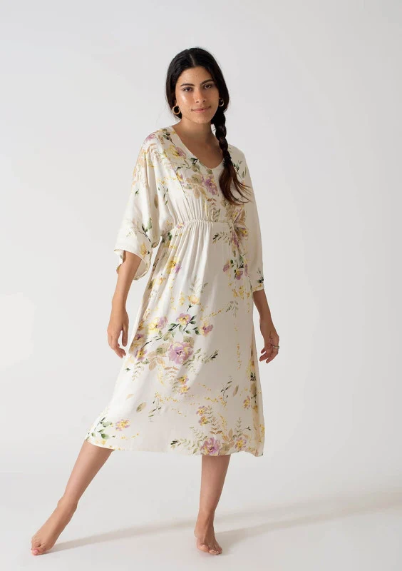 Be Cosy Yellow Floral Dress