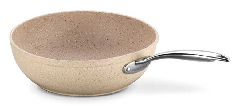 KORKMAZ GRANITA WOK 28x8.5cm
