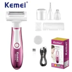 ماكينة حلاقه نسائيه كيمي كي ام 6714 Kemei KM 6714 Women's Hair Removal Machine