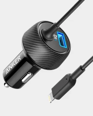 Anker A2214 24W PowerDrive 2 Elite With Lightning Connector