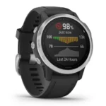 FENIX 6S SILVER W/BALCK BAND GPS WATCH EMEA 010-02159-01