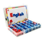 صندوق الاحرف والارقام العربية المغناطسية التفاعلية