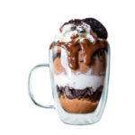 NERTHUS DOUBLE WALL GLASS CUP 350 ML