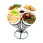 HADI QUAD DISPLAY CONE BASKET