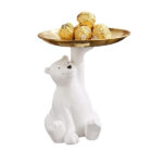 Cute White Bear Tray