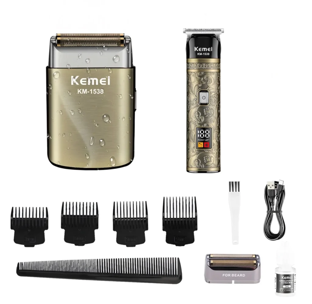 ماكينة حلاقة كيمي كي ام 1538    Kemei KM 1538 Hair Trimmer