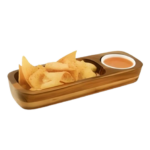 HADI WOODEN DISPLAY W/ BOWL