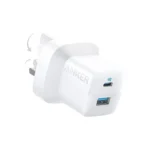 Anker 323 Charger with 310 USB-C to Lightning Cable 3 ft White B2331K21