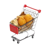 HADI FRENCH FRIES BASKET TROLLEY CART