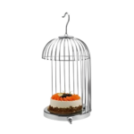 HADI STAINLESS STEEL BIRD CAGE STAND 62 H CM