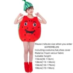Watermelon Costume with Hat and shoes cover