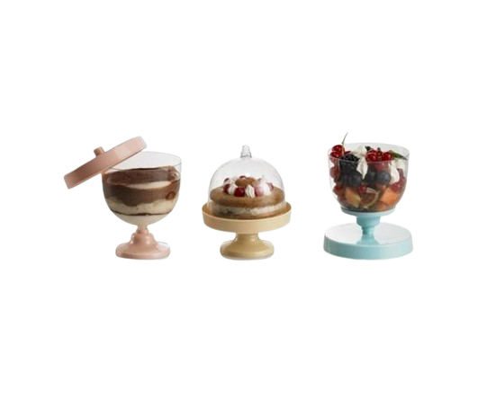 LEONE CAKE HOLDER SET (9PCS)