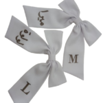 Hair Tie- Emboided customize name