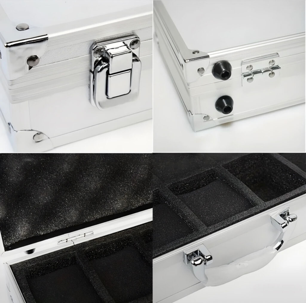 صندوق تخزين الساعات بـ ١٢ فتحة 12-Slot Watch Storage Box