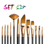 12pcs Oil Painting Brushes