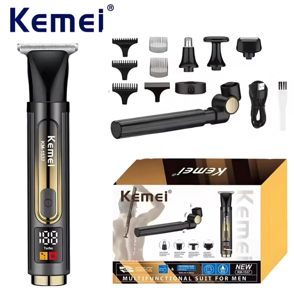 ماكينة الحلاقة كيمي كي ام 1537 Kemei KM 1537 Hair Trimmer