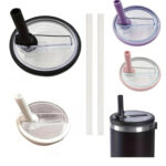 غطاء ستانلي ضد التسريب مع شفاط هديه Stanley Leakproof Lid with Gift Straw