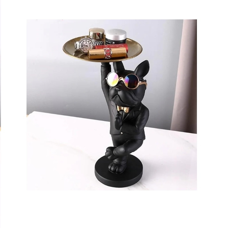 Bulldog Yoga Tray (Black)