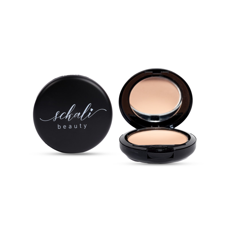 SCKALI BEAUTY AMAZONIAN CLAY PRESSED POWDER SB 401 LIGHT IVORY 15G