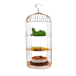 HADI STAINLESS STEEL BIRD CAGE STAND 1010 H CM