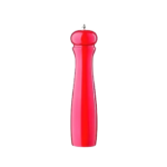 LEONE WOODEN RED PEPPER MILL 15 CM