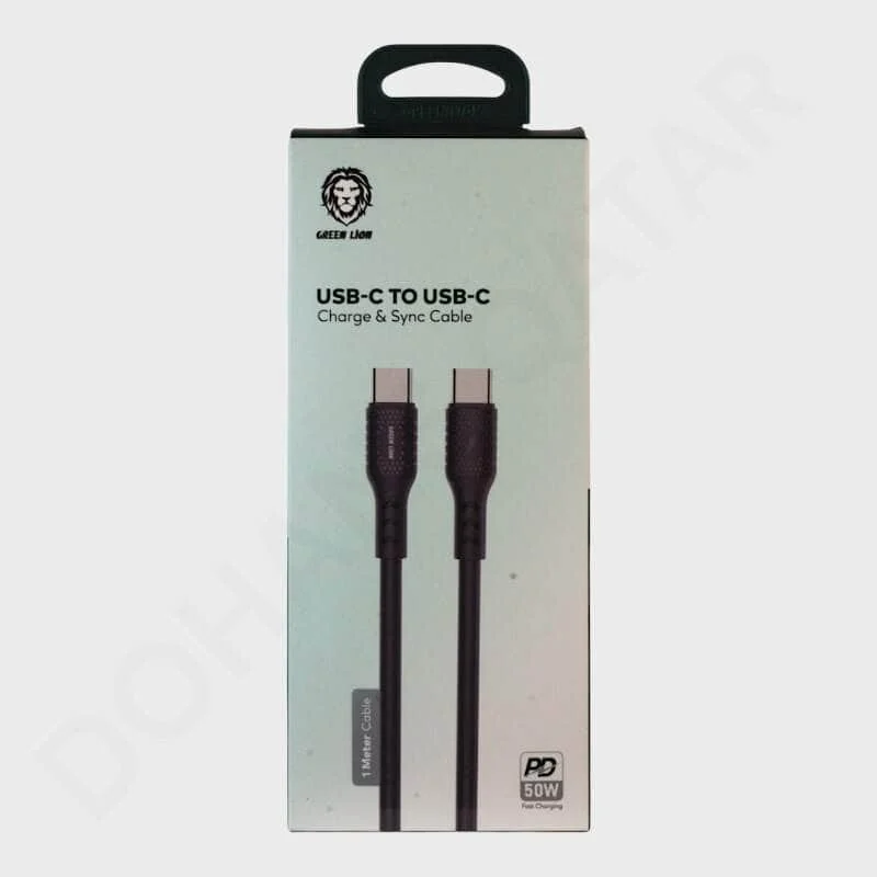 Green Lion Usb-C To Usb-C 50W Data Cable