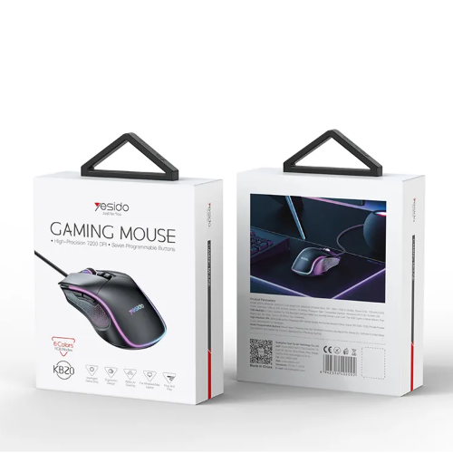 YESIDO - GAMING MOUSE RGB MODES (KB20)