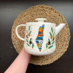 Handmade decorative teapot (Palestine)