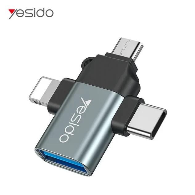 Yesido 3 In 1 OTG USB 2.0 Super Fast Data Transmission GS15