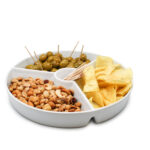 NERTHUS PORCELAIN SNACKS PLATE 26 CM