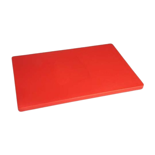 TURKAY RED CUTTING BOARD WITH SMOOTH EDGE
