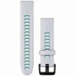 BAND EPIX PRO (G2) 20MM QUICK FIT WHITE STONE/ AQUA SILICONE 010-13279-07