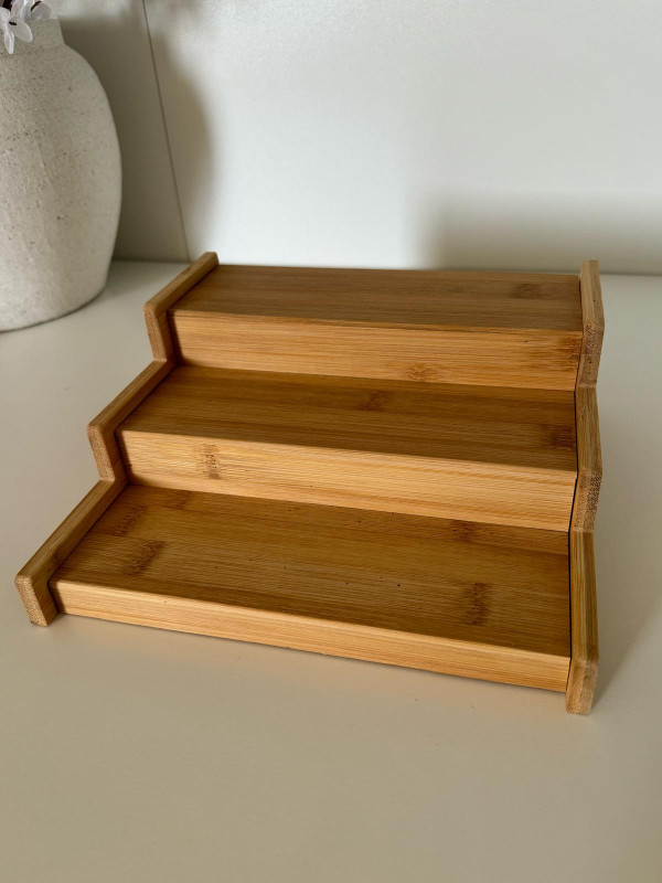 bamboo extendable tier