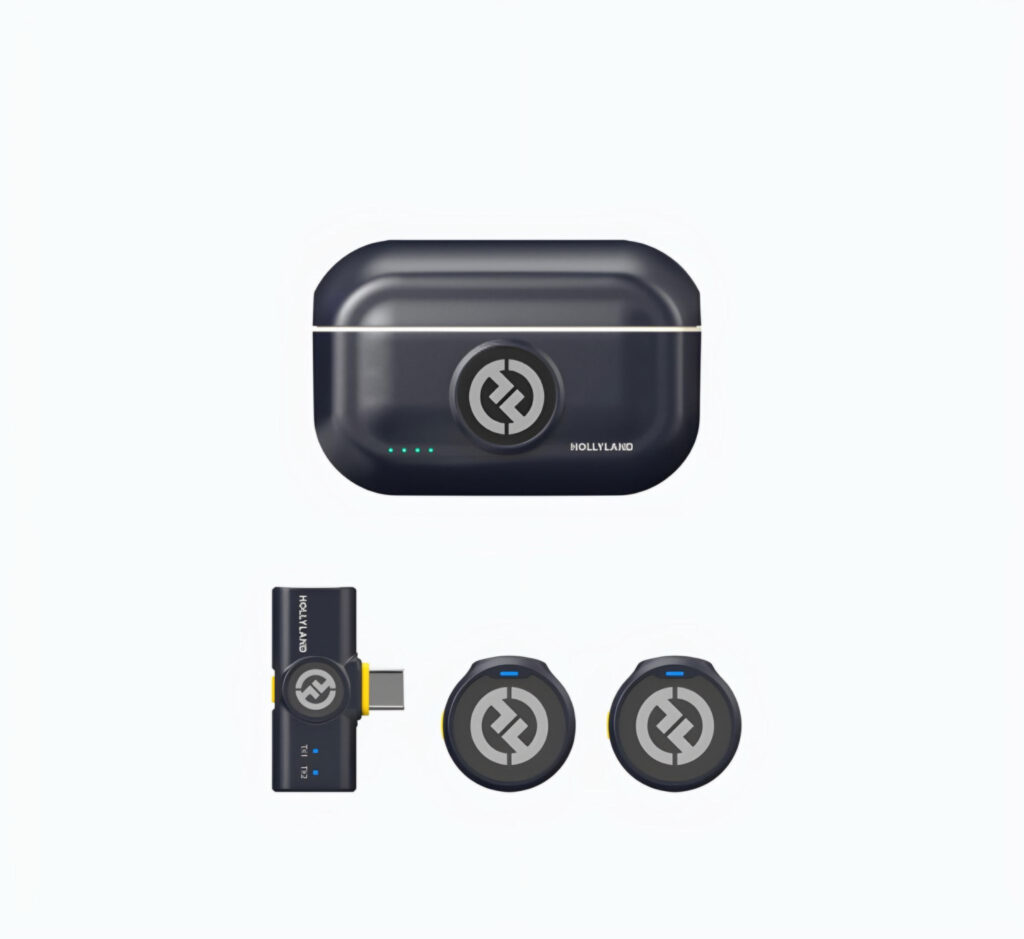 ميكروفون لاسلكي هولي لاند لارك إم 2  تايب سي  Hollyland Lark M2 wireless lavalier microphone USB C